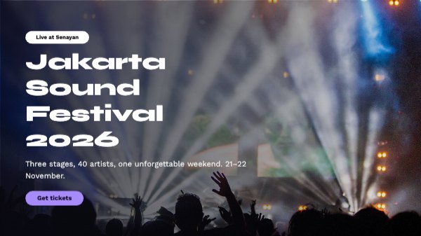 Jakarta Sound Festival 2026 X Post