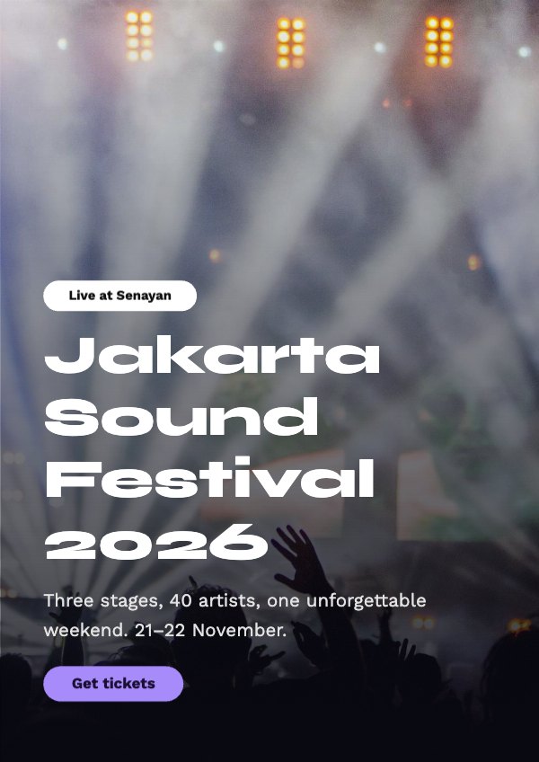 Jakarta Sound Festival 2026 Poster