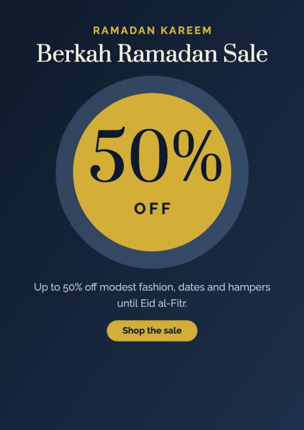 Berkah Ramadan Sale Poster