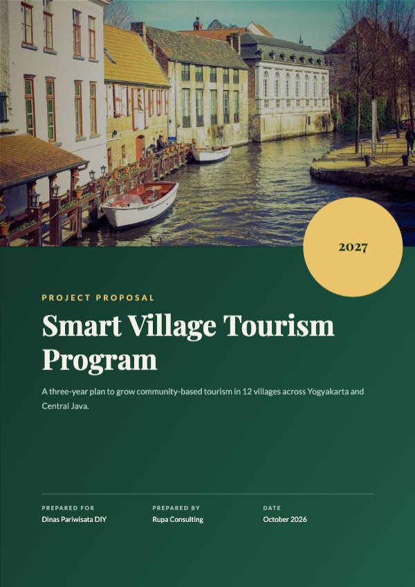 Smart Village Tourism proposal A4 Document