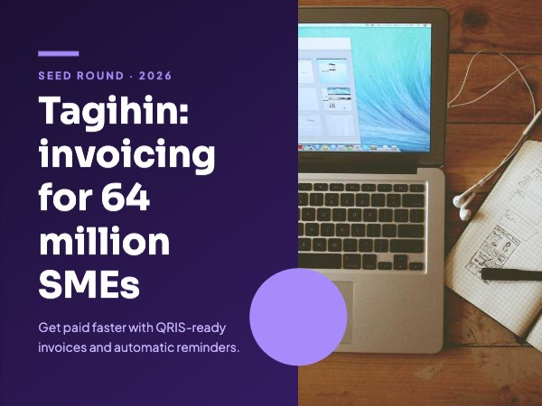 Tagihin pitch deck Presentation (4:3)