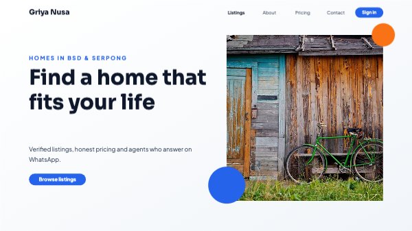 Find a home that fits your life Website