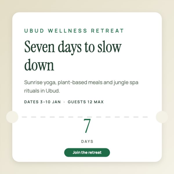 Seven days to slow down Instagram Post
