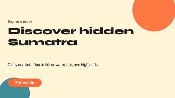 Discover hidden Sumatra YouTube Thumbnail