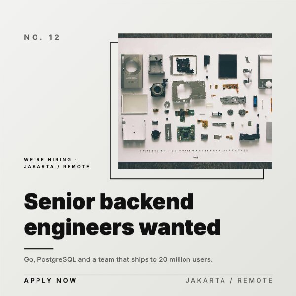 Senior backend engineers wanted Instagram Post