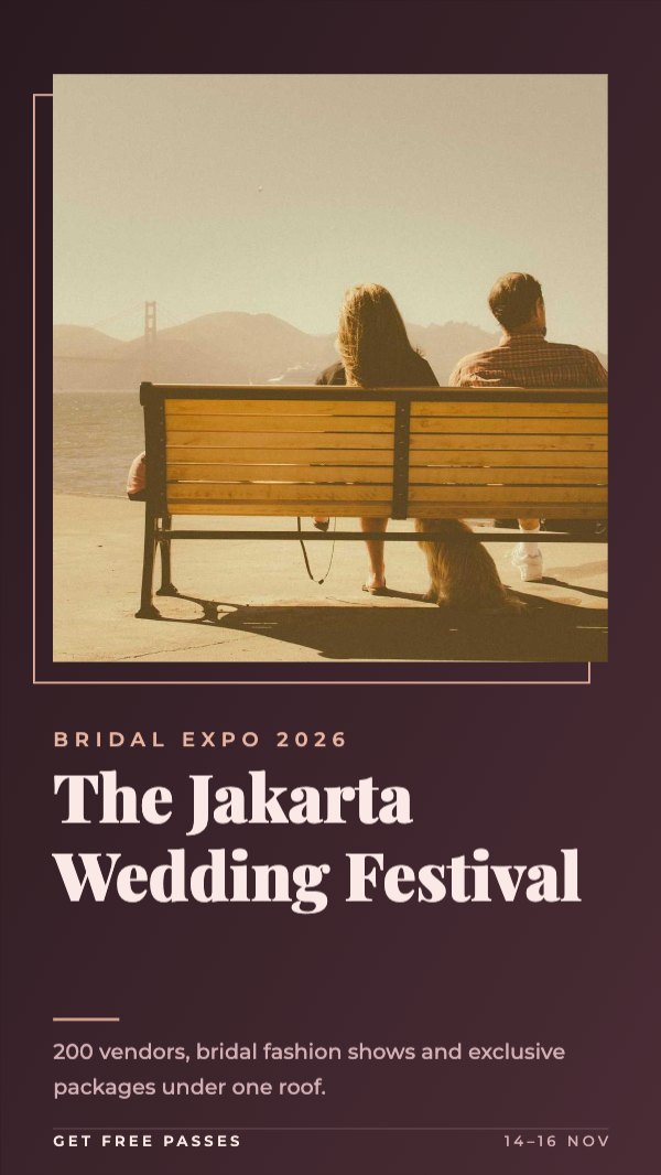 The Jakarta Wedding Festival Instagram Story