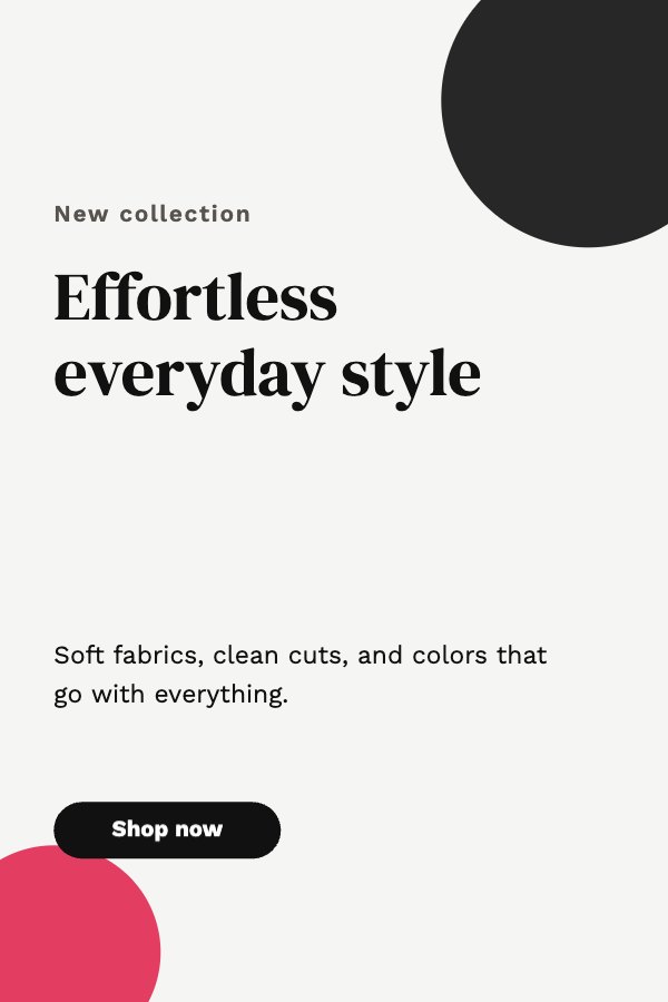 Effortless everyday style Pinterest Pin