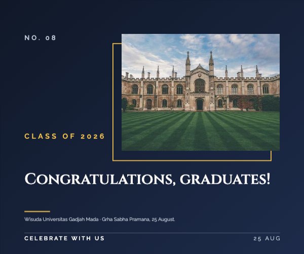 Congratulations, graduates! Facebook Post