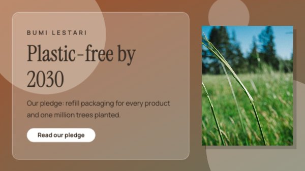 Plastic-free by 2030 YouTube Thumbnail