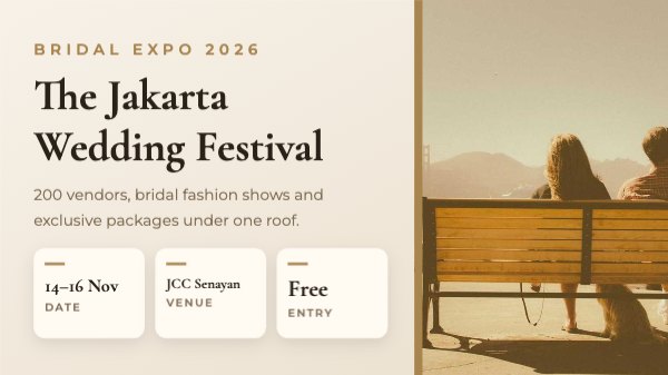 The Jakarta Wedding Festival YouTube Thumbnail