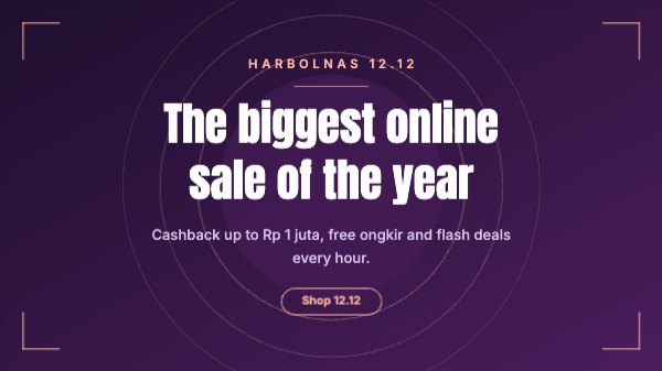 The biggest online sale of the year YouTube Thumbnail