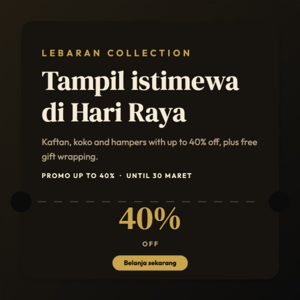 Tampil istimewa di Hari Raya LinkedIn Post