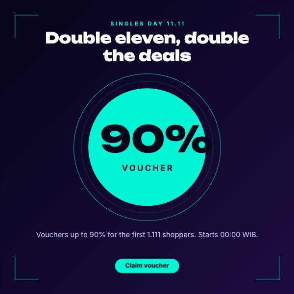 Double eleven, double the deals LinkedIn Post