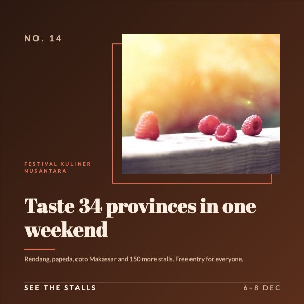 Taste 34 provinces in one weekend LinkedIn Post