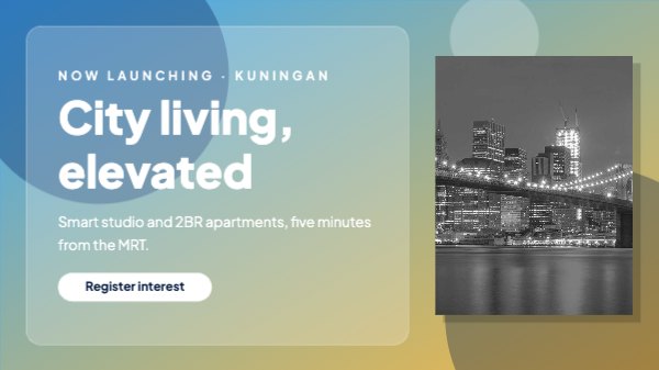City living, elevated X Post