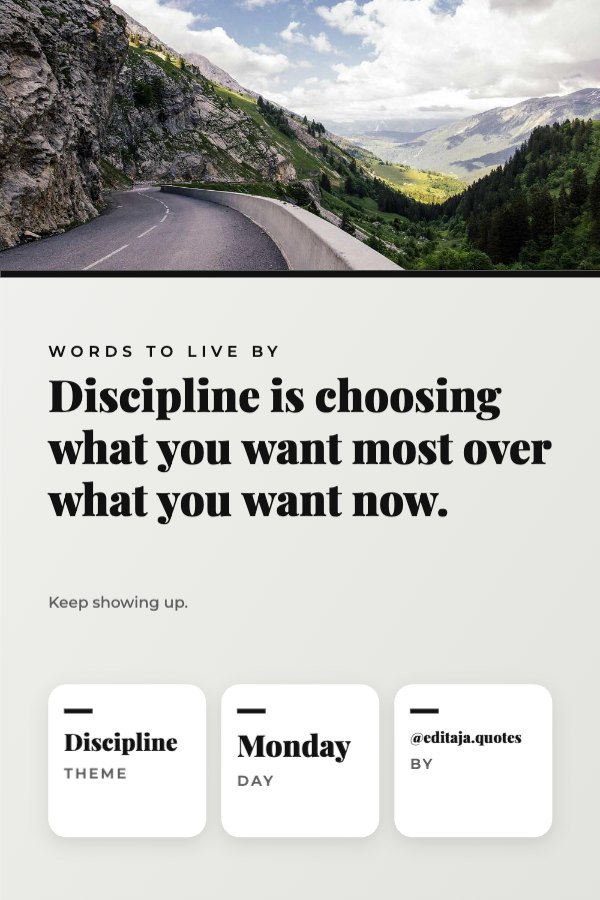Words to live by Pinterest Pin