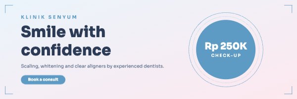 Smile with confidence Web Banner