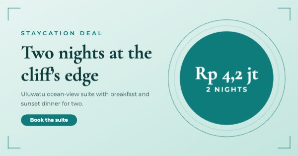 Two nights at the cliff’s edge Facebook Ad
