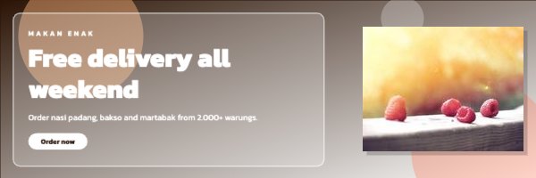 Free delivery all weekend Email Header
