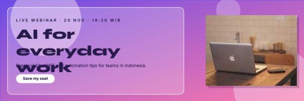 AI for everyday work Email Header