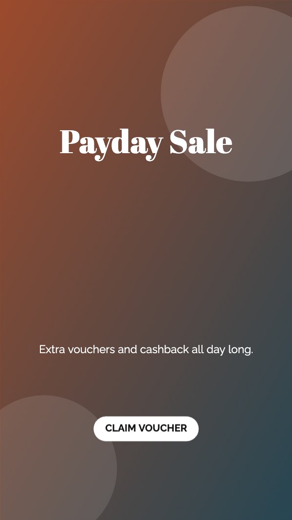 Payday Sale Story