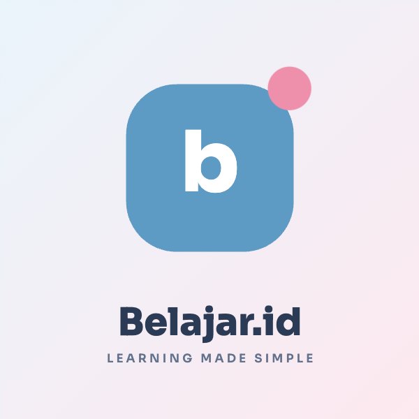 Belajar.id Monogram Logo