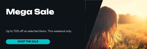 Mega Sale Web Banner