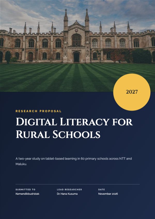 Digital literacy research proposal A4 Document