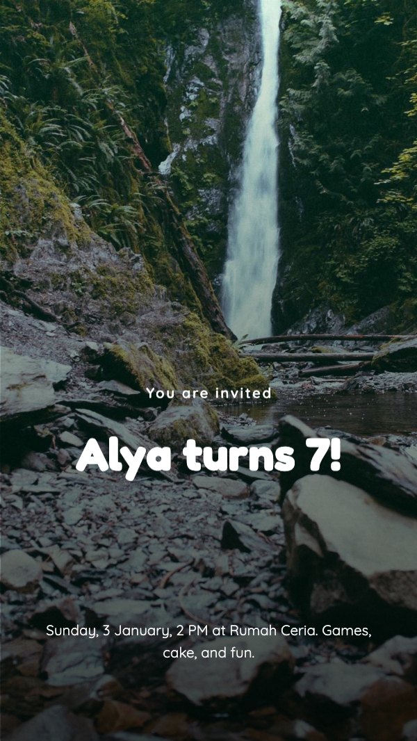 Alya turns 7! Story