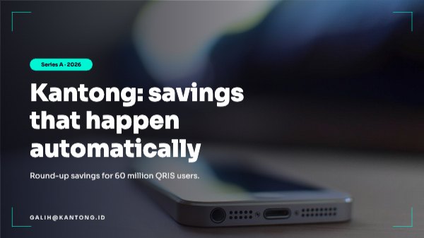 Kantong pitch deck Presentation (16:9)