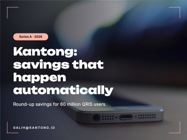Kantong pitch deck Presentation (4:3)