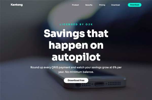 Savings that happen on autopilot Landing Page