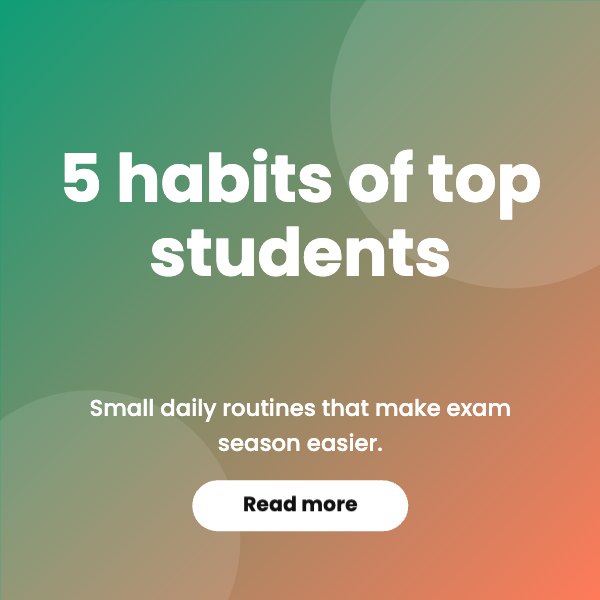 Study Tips Gradient Post
