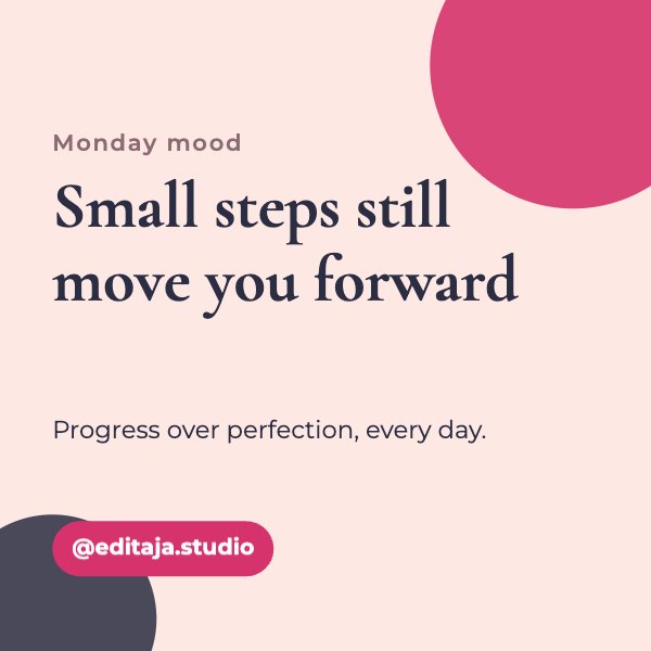 Monday Mood Bold Post