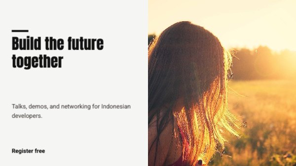 Build the future together Presentation