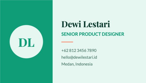 Elegant Business Card